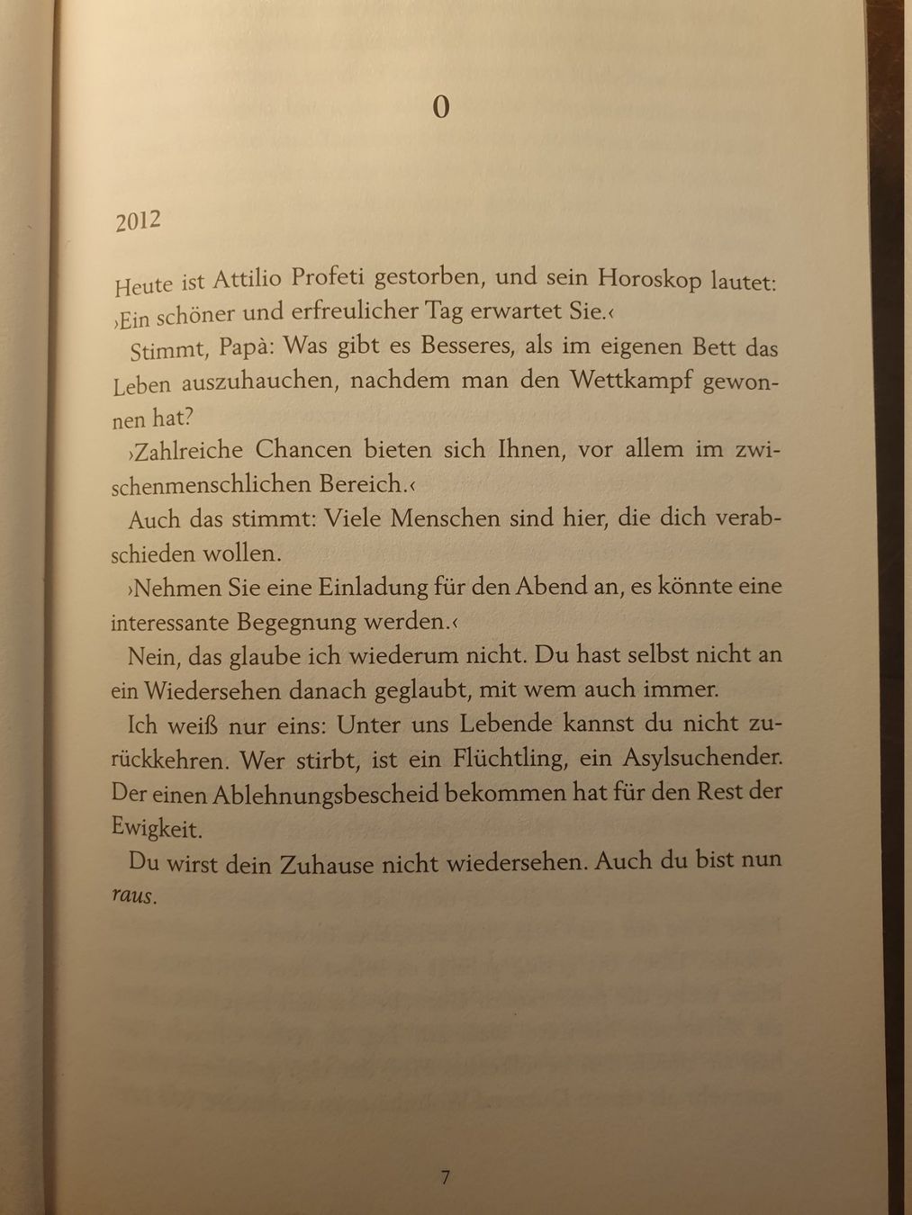 Libri: Alle, ausser mit - Francesca Melandri – Usato da Zürich venduto da loosebone 4
