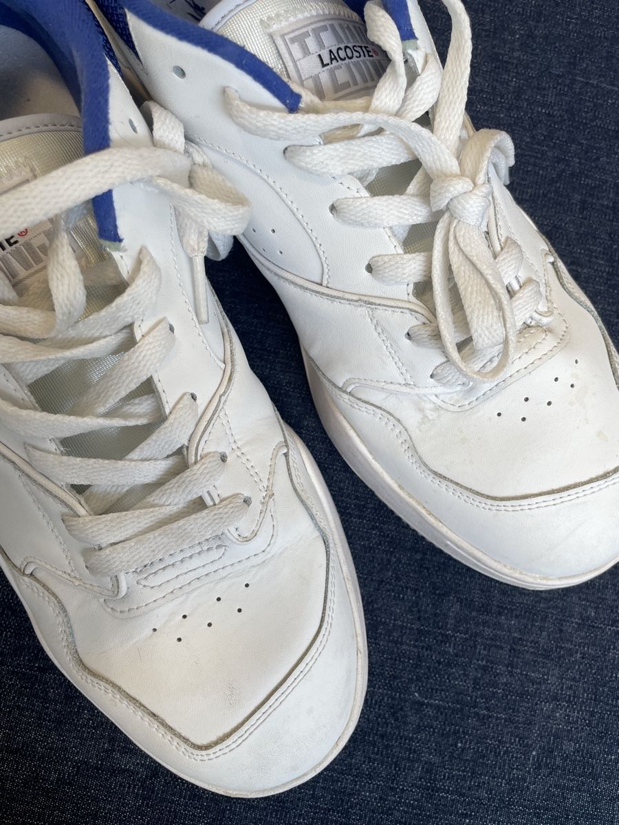 Lacoste Herrenschuhe: LACOSTE Leder Sneakers EU 45 – Gebraucht aus Zürich von Danokiko 1