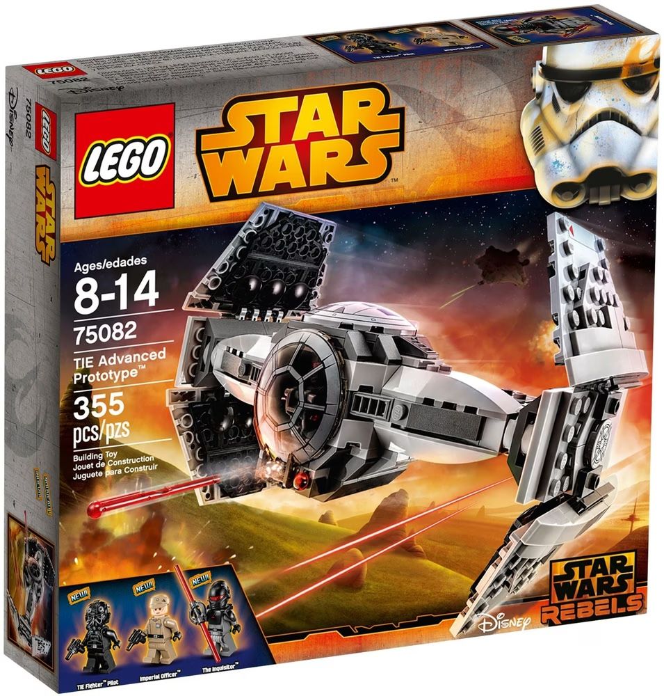 Lego Kit di costruzioni: LEGO Star Wars 75082 TIE Advanced Prototype - ab 1.-! – Usato da Windisch venduto da Darikin