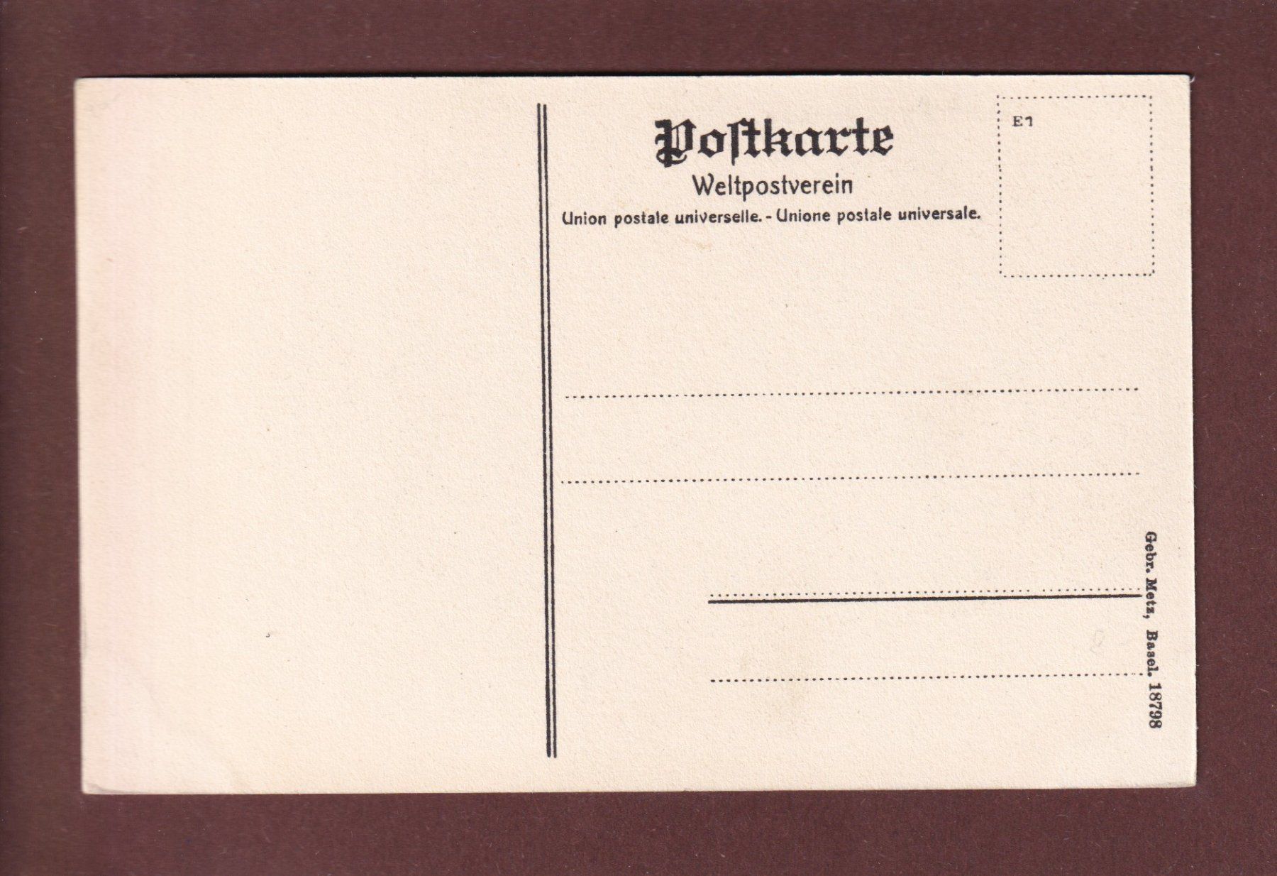 Cartoline postali: BASEL - Neue mittlere Brücke – Usato da Pully venduto da nicecards 1
