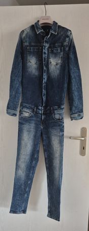 Damen Jeans denim  Overall, Grösse XS,