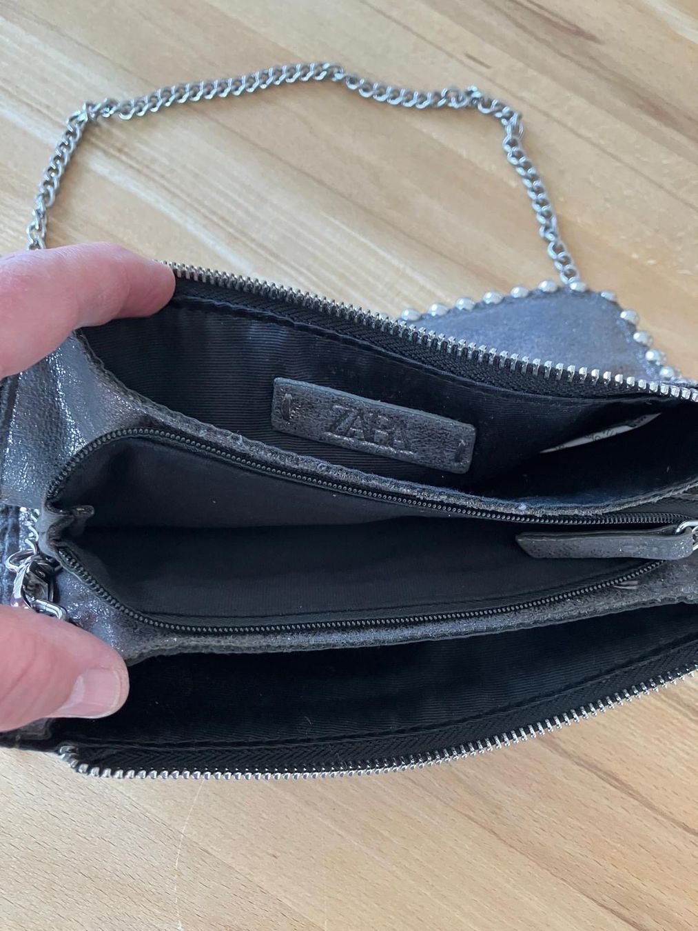 Zara Borse da donna: ZARA Abendtasche Clutch schwarz – Usato da Allenwinden venduto da Obalu 1