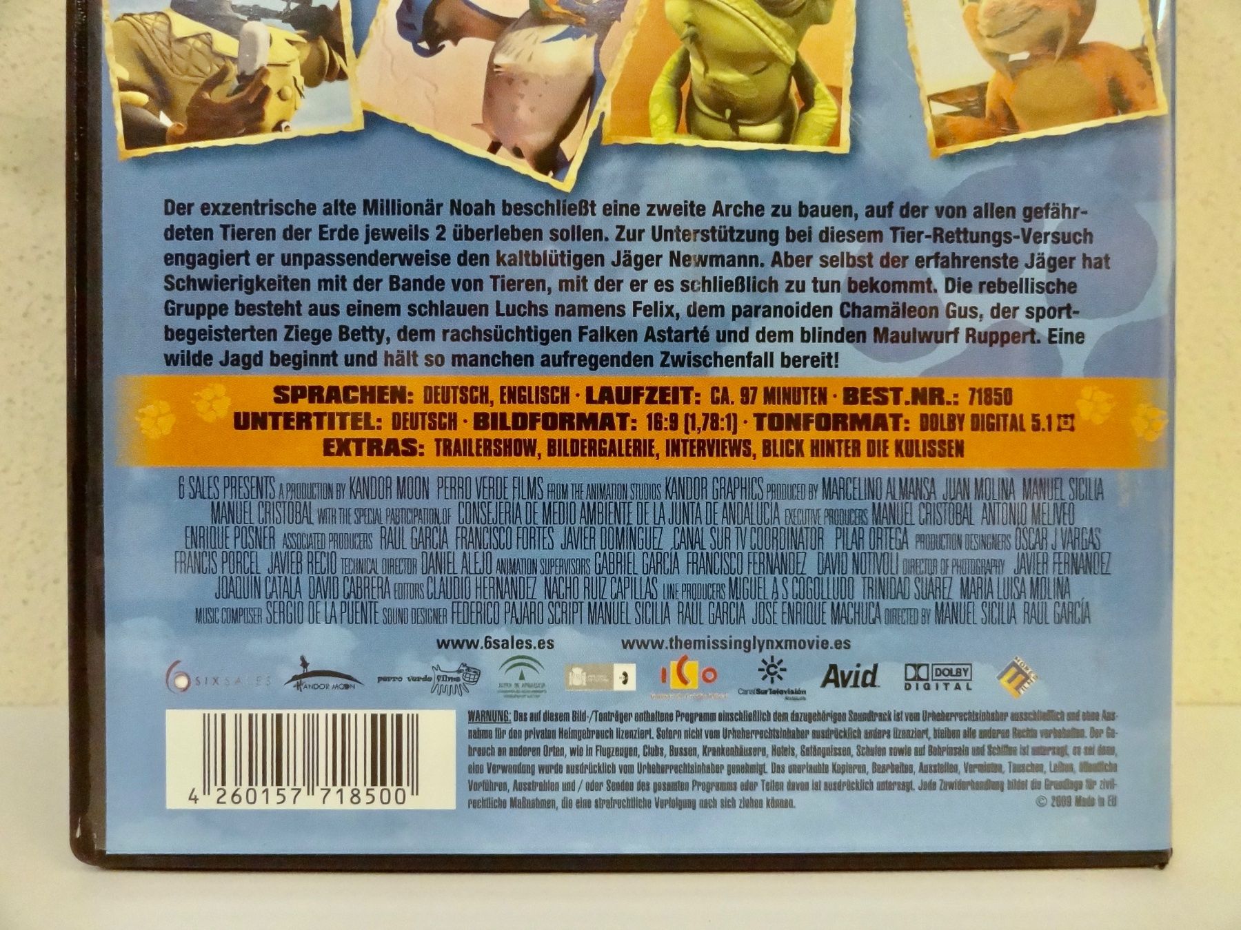 Alle DVDs: DVD SCHLAU WIE EIN LUCHS - DAS GROSSE ABENTEUER – Gebraucht aus Kerzers von wisaundso 4
