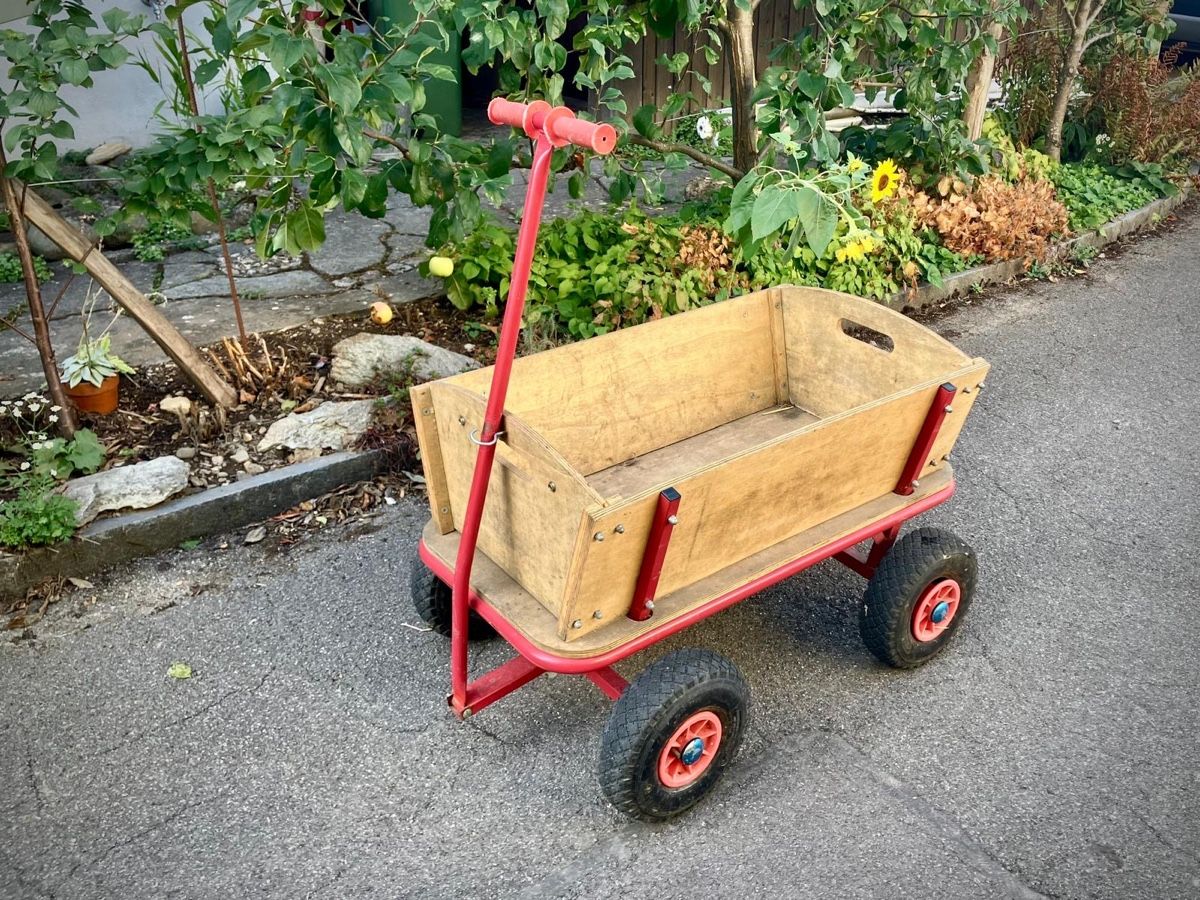 Carrelli di trasporto: Bollerwagen Holz / Leiterwagen – Usato da Dottikon venduto da JP_13 1