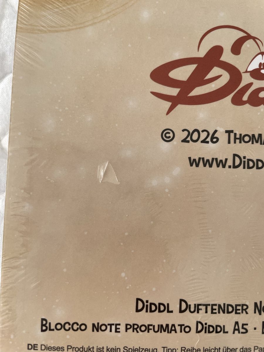 Diddl A5 DuftBlock mit Keks Duft NEU IN FOLIE! Weihnachten (Neu und ...