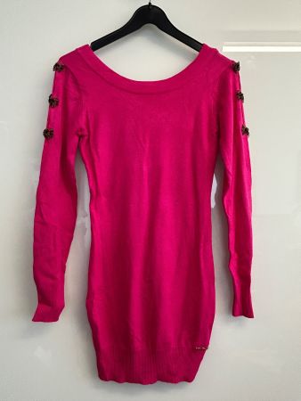 Pullover Lang Reissverschluss Figurbetont Neu