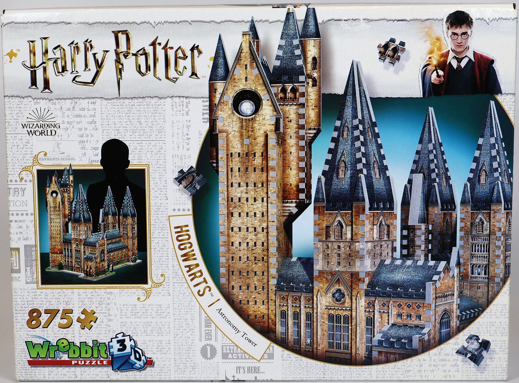 Puzzle: Harry Potter Hogwarts Astronomieturm - Wrebbit 3D – Nuovo e nell'imballaggio originale da Zweidlen venduto da Supermari1