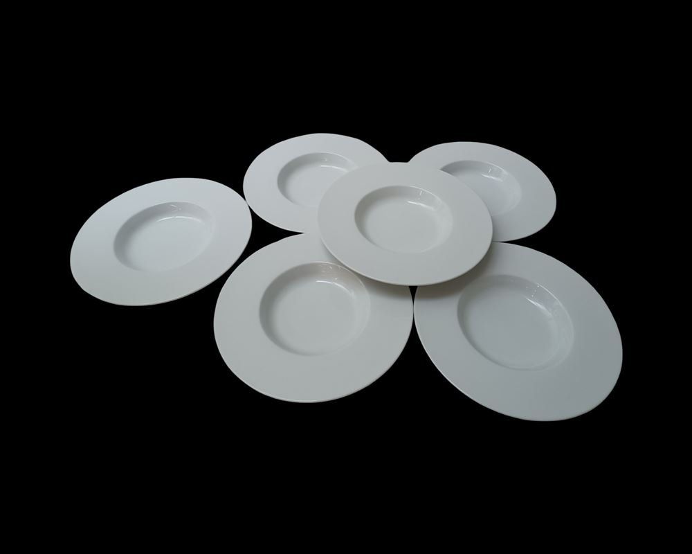 Teller: FINE FOOD DESIGN Spaghetti Teller 6er Set – Neu (gemäss Beschreibung) aus Luzern von Restwert_Luzern 1