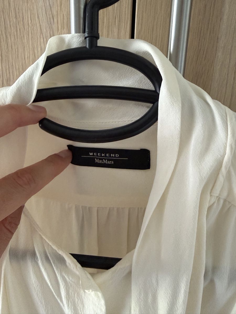 Max Mara Camicette: Max Mara Weekend silk blouse it42 – Usato da Nyon venduto da dasha107 3