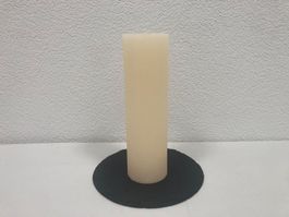 Kerze 9x30 cm, off white (creme), ca. 200 Std. Brenndauer