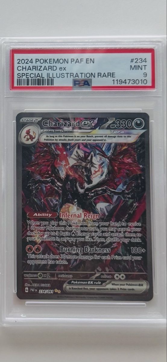 Pokémon Carte collezionabili: Pokemon Charizard EX PSA 8/9 EN – Usato da Zeiningen venduto da flo_8cxw 2