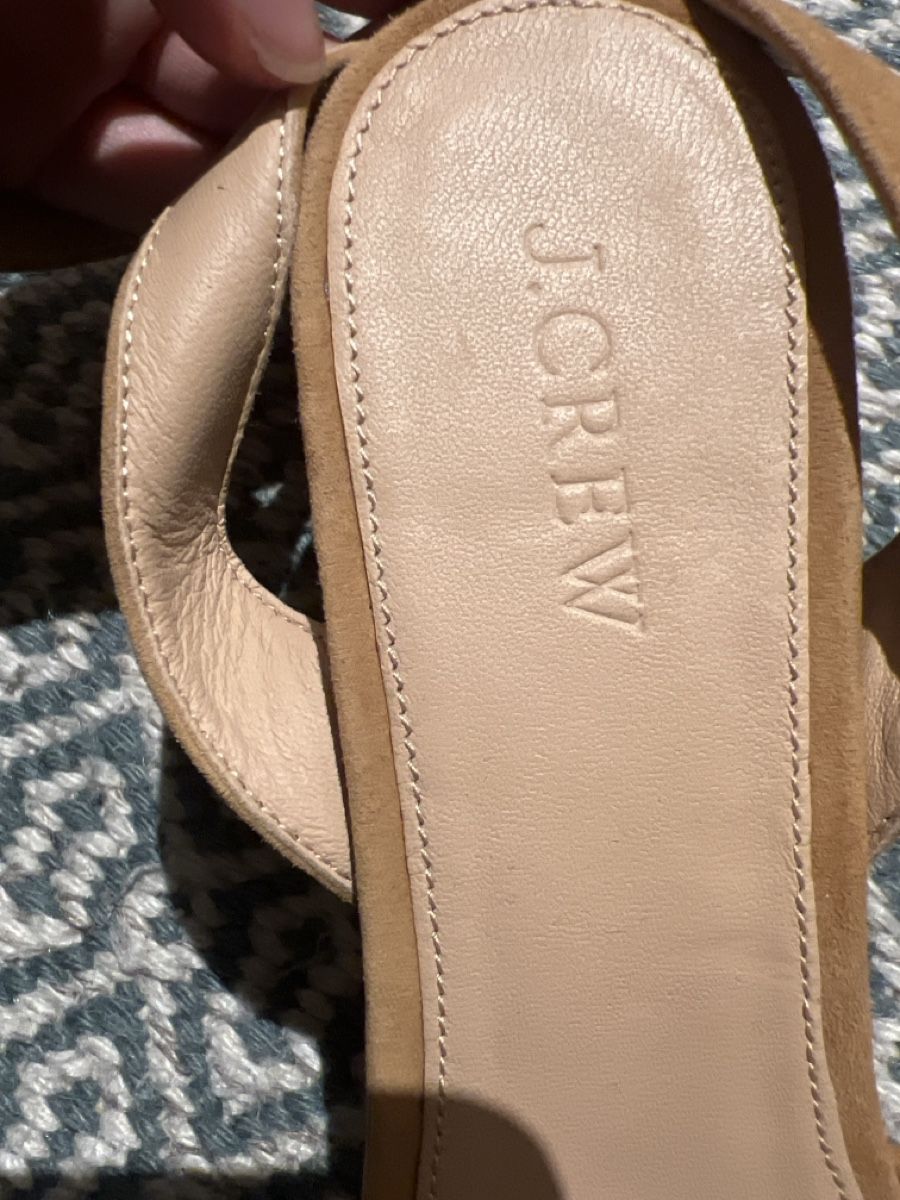 J.Crew Scarpe da donna: J. Crew | Damen Leder Sandale Gr.37.5 /38 – Nuovo e nell'imballaggio originale da Basel venduto da SimpleE 3