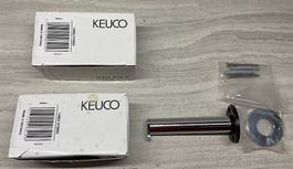 2 x KEUCO Halter für Ersatz Toilettenpapier, verchromt