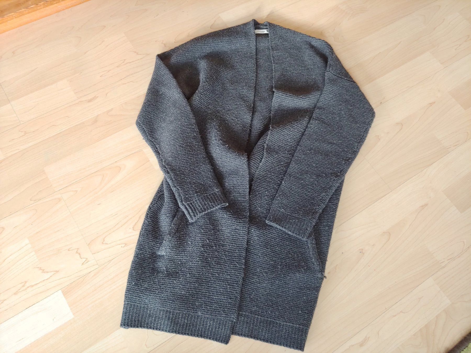 Jacken: Strickjacke Chicorée, grau, Acryl, S – Gebraucht aus Suhr von andreas_2008