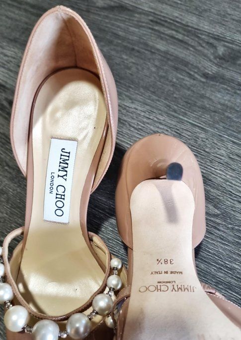 Jimmy Choo Chaussures femmes: JIMMY CHOO Pumps mit Perlen Gr. 38.5 – D'occasion à Uetliburg SG par mafrey63 3