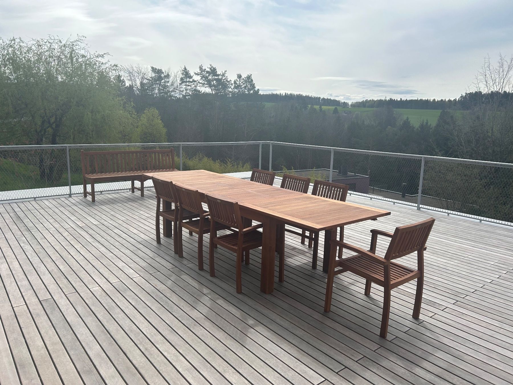 Set di tavolo e panche: De Luxe Set Teak Tischgruppe – Nuovo e nell'imballaggio originale da Zollikon venduto da Teaklife 3