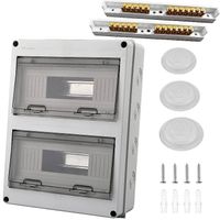 Robuster Sicherungskasten Aufputz 24 Module IP65