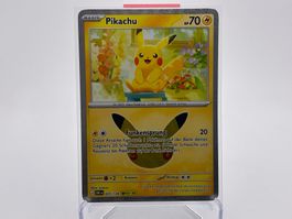 30 Jahre - Pikachu  (30C 25) - DE