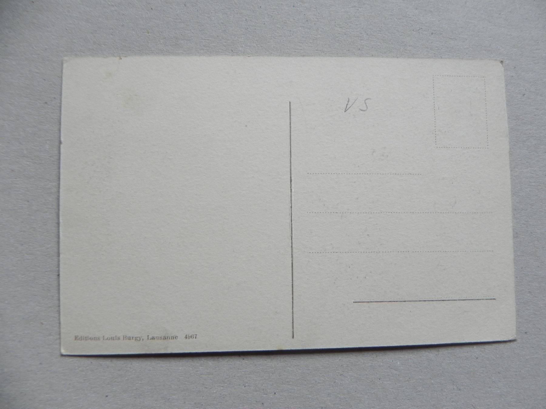 Cartoline postali: Karte Les Marécottes Martigny VS 1920 – Usato da Siebnen venduto da krimsie 1