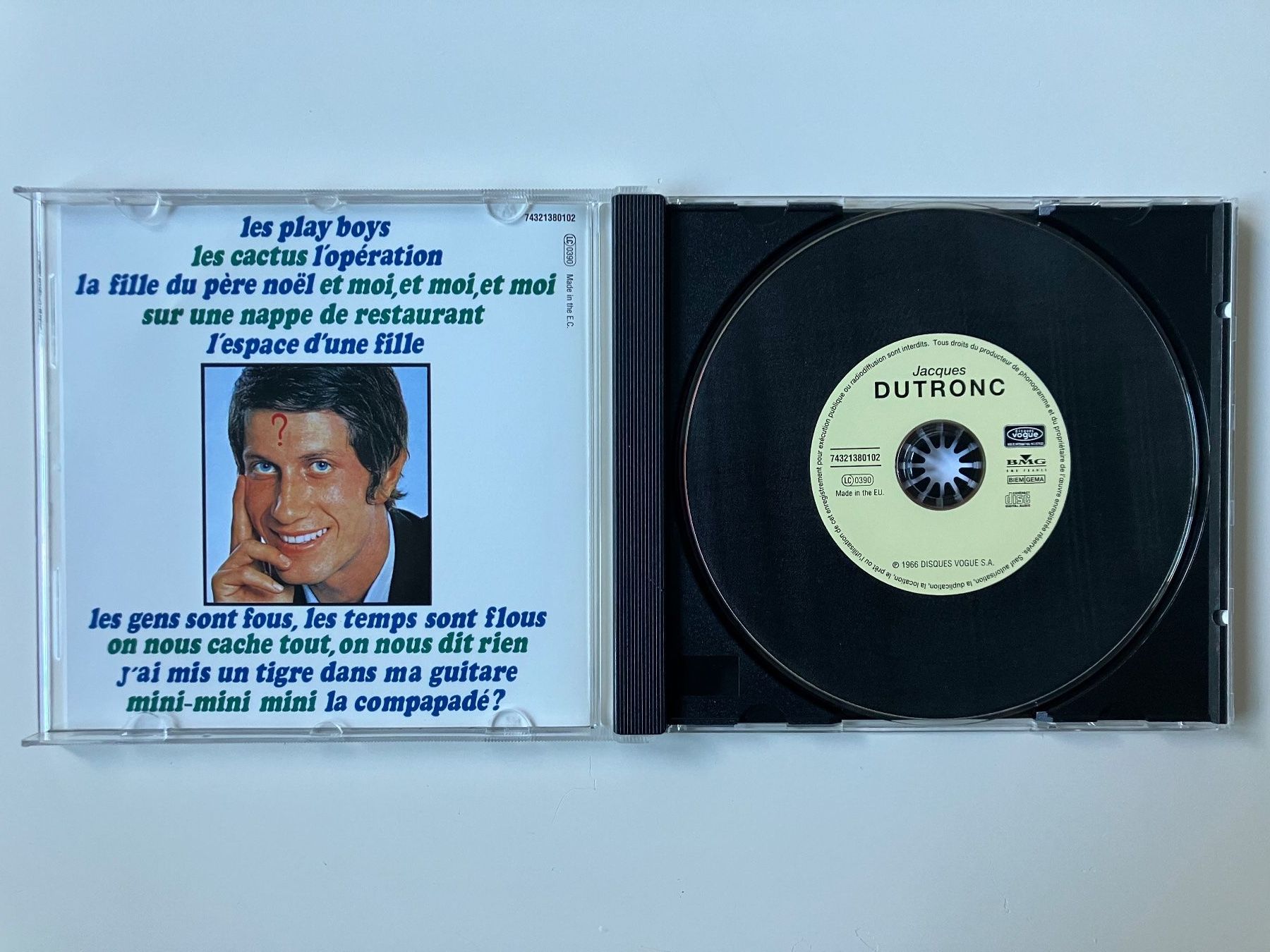 CD: Jacques Dutronc – Jacques Dutronc CD – Usato da Luzern venduto da Madvibe 1