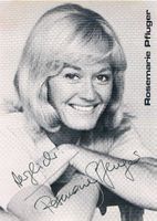 Rosemarie Pfluger 1945-2011 Moderatorin Autogramm Foto 10x15