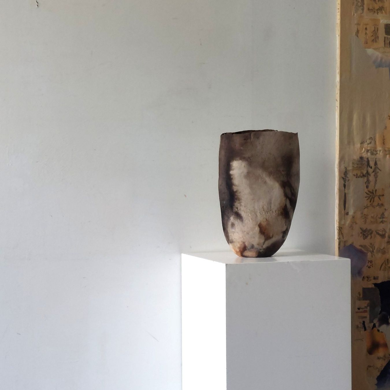 Vasen & Gefässe: GROSSE TERRACOTTA VASE    ALICE KAULL? – Gebraucht aus Bern von karo123