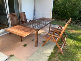 Table et chaises d’extérieur äpplarö