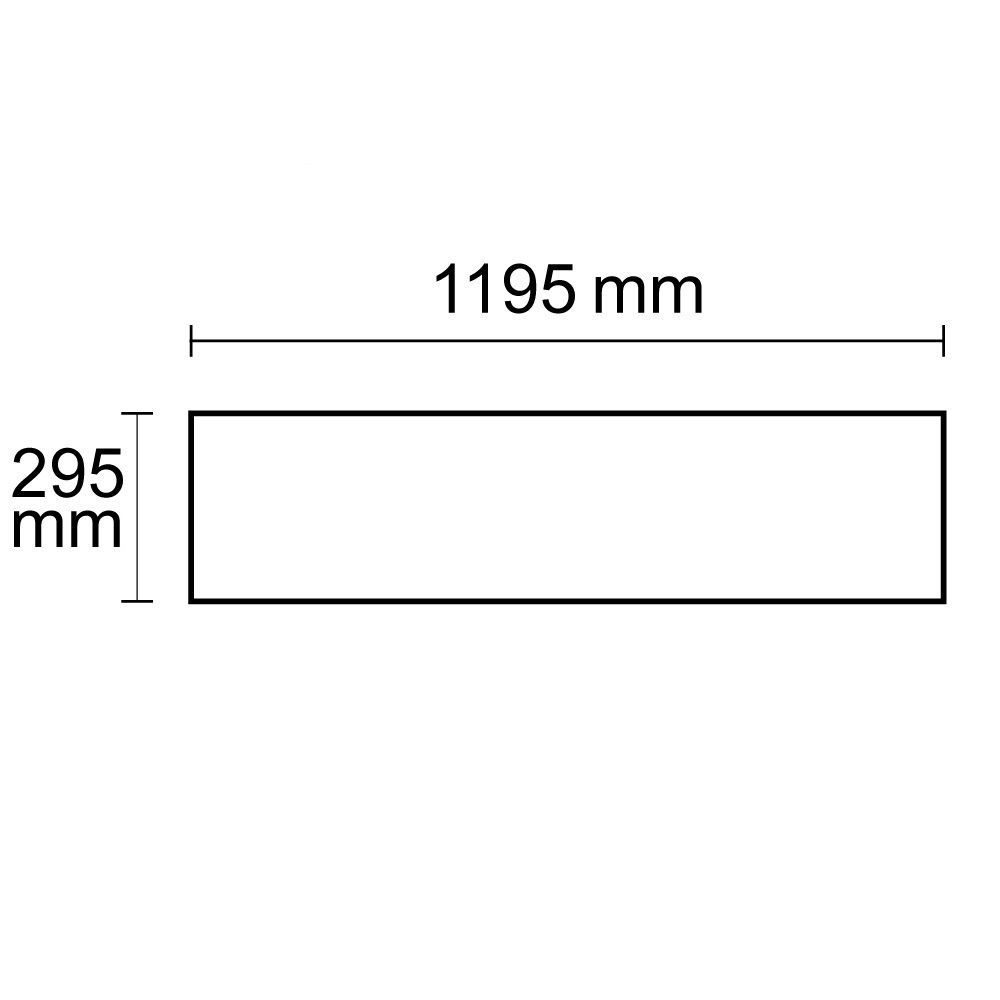 Lampadari & plafoniere: LED Panel, Dimmbar, 3000K, 120 cm Länge – Nuovo (secondo la descrizione) da Kreuzlingen venduto da Smart-Light 2