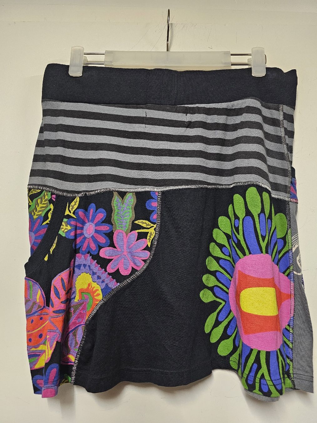 Desigual Gonne: Jupe Desigual/Originale/Multicolore/Stylée/Coton/Taille:40 – Nuovo (secondo la descrizione) da Basel venduto da Paloma6261 3