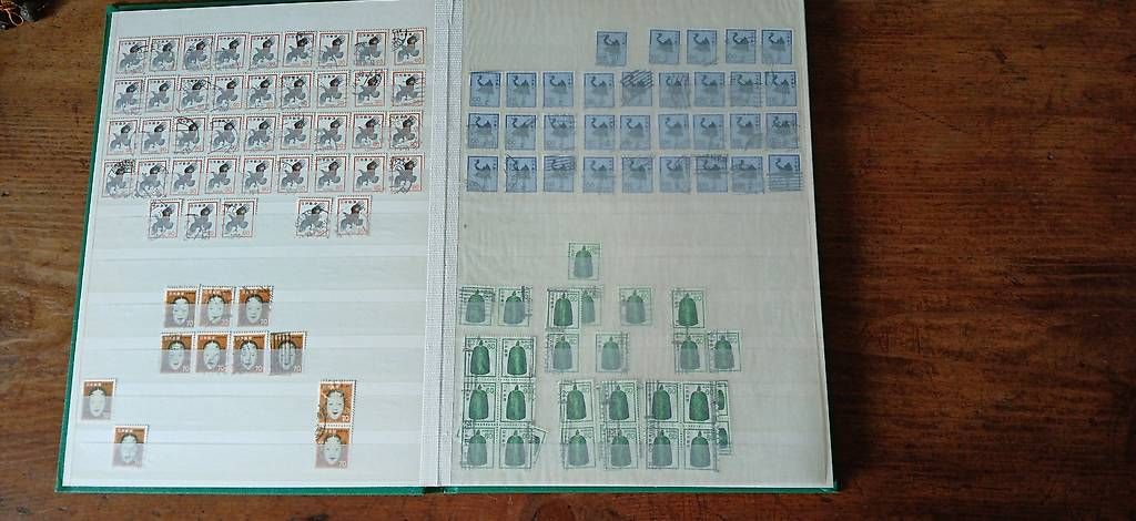 Album: Einsteckbuch mit Briefmarken - Japan – Usato da Nürensdorf venduto da creaconcept 4
