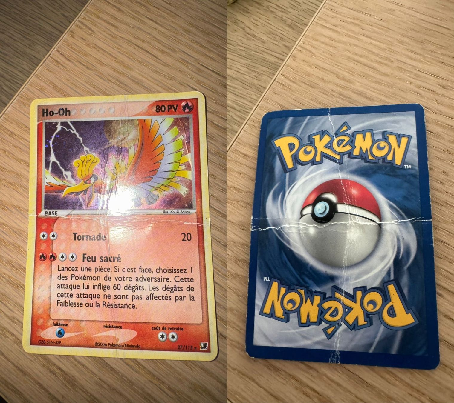 Pokémon Carte collezionabili: Ho-Oh 27/115 holo – Usato da Chavannes-Renens venduto da skywalker1942