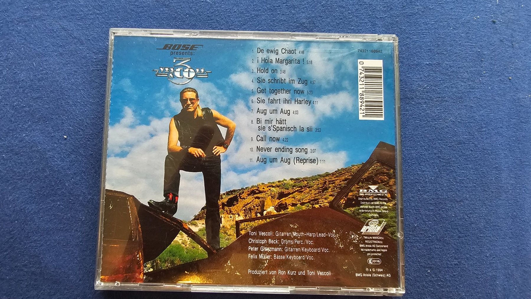 CD: Toni Vescoli/sauterelles-CD3/dj/hits – Usato da Bremgarten AG venduto da musiccollector 1