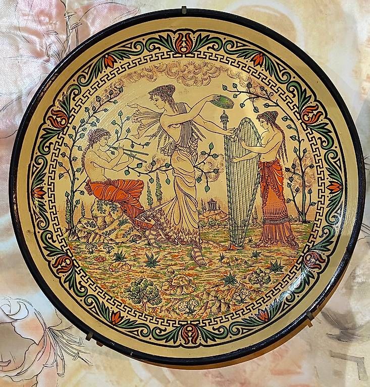 Teller: 4 Piatti decorativi divinità greche – Gebraucht aus Castel San Pietro von sab_lj2d 4