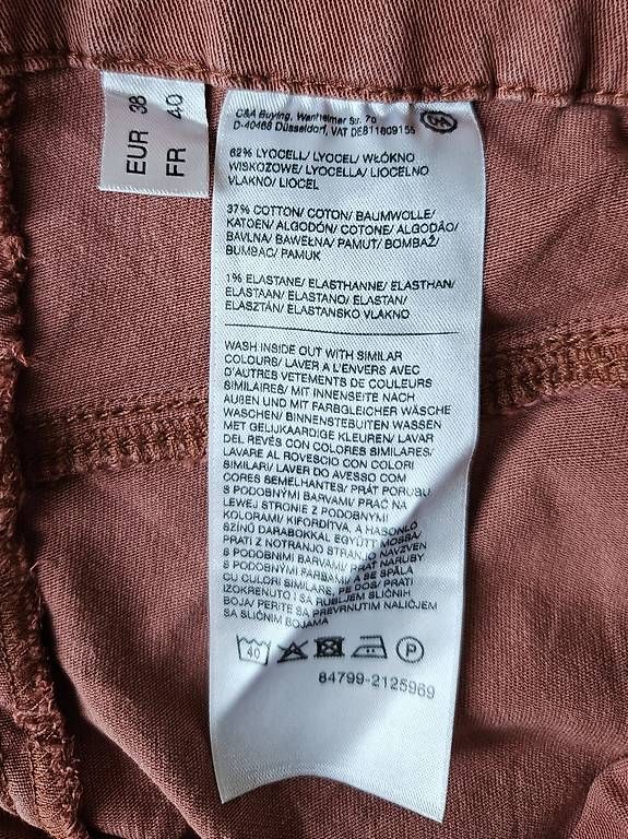 Pantaloni: Paperbag Schwangerschaftshose Gr. 38 – Usato da Götighofen venduto da nanita85 3