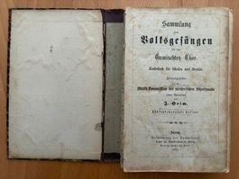 Antikes Gesangsbuch, Sammlung von Volksgesängen 1879