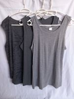 Lot de 3 débardeurs gris Taille M
