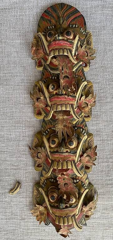 Maschere: Indonesische Maske  – Difettoso da Dielsdorf venduto da bar_7t27