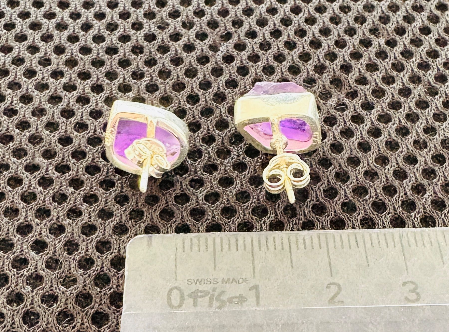 Ohrringe & -stecker: Ohrstecker, silber, Amethyst – Neu (gemäss Beschreibung) aus meilen von ahersche 2