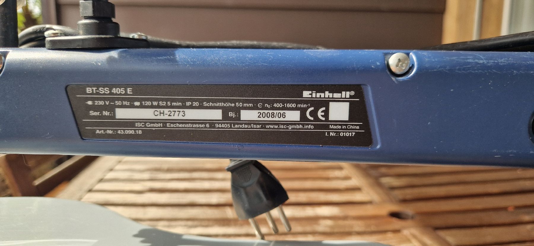 Einhell Sägen: Einhell BT-SS 405 E Jigsaw Good Condition – Gebraucht aus Lätti von Komak
