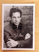 Ben Stiller, Original Autogramm auf Foto in s/w