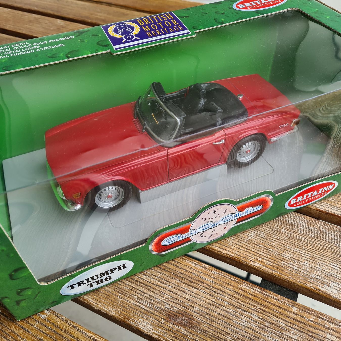 Triumph Modellini d'auto: BRITAINS ERTL TRIUMPH TR6 – Usato da Basel venduto da Solarbebop 1