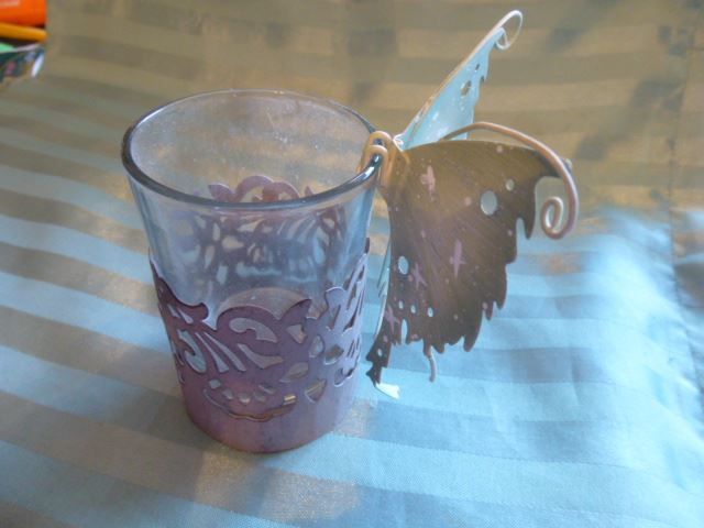 Bicchieri: Zierglas mit Schmetterling – Usato da Hinwil venduto da Glasperlen 3