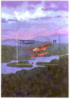 Block "Flugzeuge". Dominica.