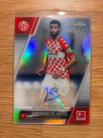 Topps Chrome Jeremiah St. Juste Autogramm