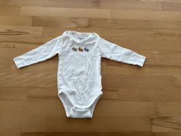Baby Body Langarm Grösse 62/68 mit Häschen - Top Zustand!