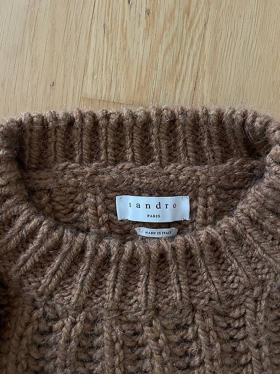Wolle: Strickpullover alpaca blend Sandro – Gebraucht aus Zürich von Michelle183 2