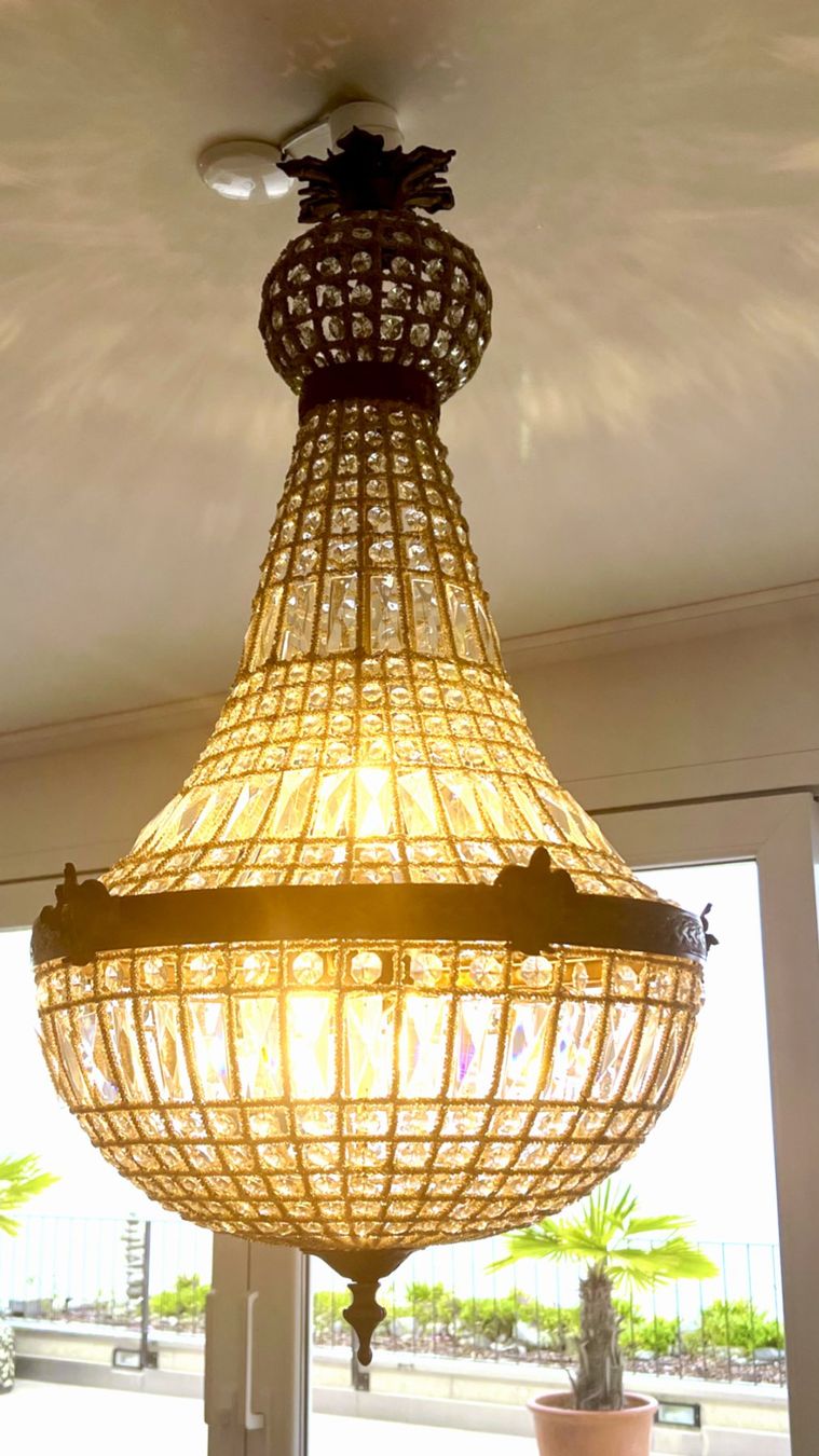 Lampadari & plafoniere: Korbleuchter Medusen Köpfen – Usato da Luzern venduto da Schneetaube 3