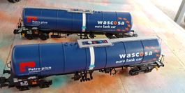 2 MTH Kesselwagen Wascosa O