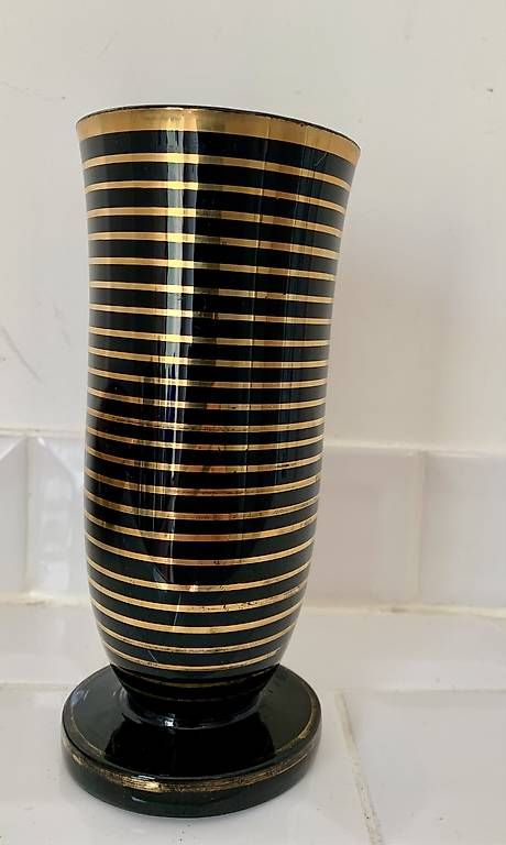 Vasen & Gefässe: Vase art déco Paul Heller Belgique – Gebraucht aus Montreux von Barber_Swiss_Vintage