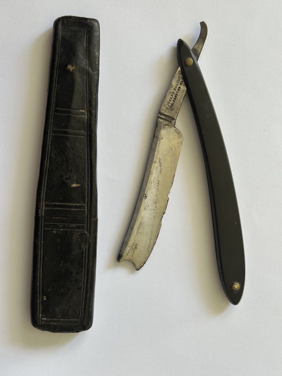 Rasierapparate & Rasierklingen: Rasoio a mano d'epoca Joseph Elliot – Gebraucht aus Novazzano von my_market_place97
